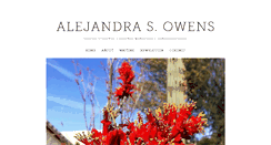 Desktop Screenshot of alejandraowens.com